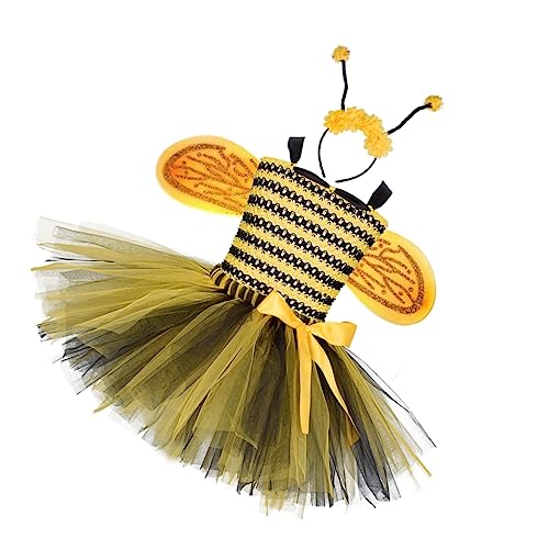 minkissy Rock Bienenkleid Kinderkostüm Bienenkostüm Für Mädchen Bienenkostüm minkissy Rock Bienenkleid Kinderkostüm Bienenkostüm Für Mädchen Bienenkostüm von minkissy