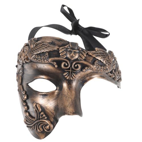 minkissy Römischer Soldatenmaske Leicht und Griechischer Stil Cosplay Party Halloween Maskenball Maske für Herren und Maskerade Veranstaltungen minkissy Römischer Soldatenmaske Leicht und Griechischer Stil Cosplay Party Halloween Maskenball Maske für Herren und Maskerade Veranstaltungen von minkissy