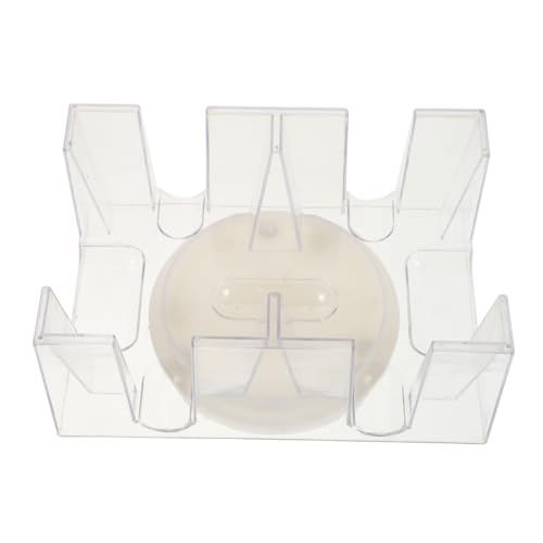 minkissy Rotierender Kartenspielhalter Fach Drehbarer Poker Kartenständer mit Ablage Transparent Langlebig Platzsparend für Spieltisch Zuhause Party minkissy Rotierender Kartenspielhalter Fach Drehbarer Poker Kartenständer mit Ablage Transparent Langlebig Platzsparend für Spieltisch Zuhause Party von minkissy
