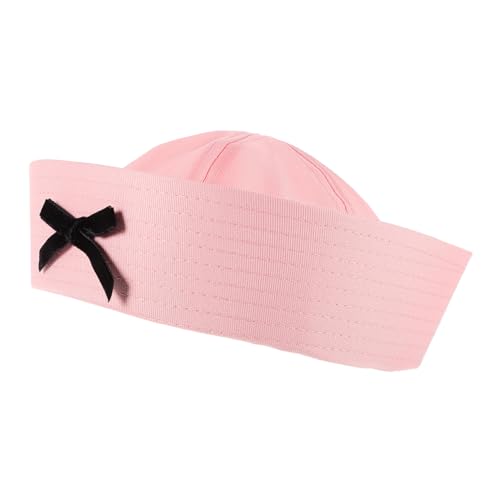 minkissy Sailor Hut mit Schleife für Erwachsene Verstellbare Matrosenmütze für Cosplay Stilvolles Accessoire für Damen Herren Partys Anlässe minkissy Sailor Hut mit Schleife für Erwachsene Verstellbare Matrosenmütze für Cosplay Stilvolles Accessoire für Damen Herren Partys Anlässe von minkissy