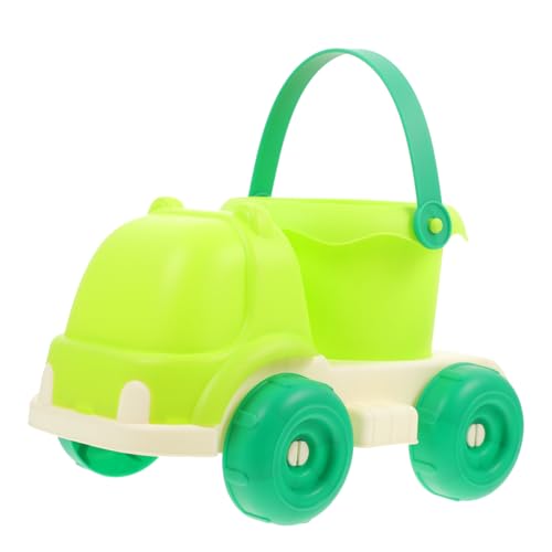 minkissy Sandspielzeug Strandspielzeug mit Abnehmbarem Eimer Ergonomischer Griff Bunter Kleiner Sandauto Eimer für Strand Park Kreatives von minkissy