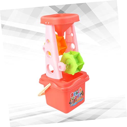 minkissy Sandspielzeug für Teiliges Strandspielzeug mit Sand Eimer Schaufel und Sanduhr Leichtes Sicheres Abs Material Interaktives Outdoor für Jungen und Mädchen Am Strand von minkissy