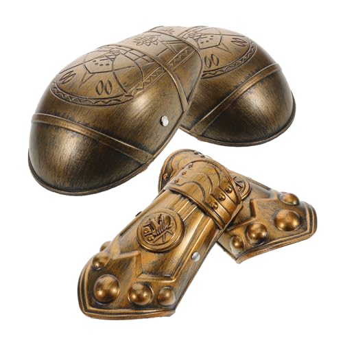minkissy Satz Beineisen Gladiatorkostüm Männer Basteln Für Jungen Schulterschutz Schulterstücke Mittelalterliches Zubehör Mittelalterlicher Beinschutz Halloween-Maske Light Brown Plastik minkissy Satz Beineisen Gladiatorkostüm Männer Basteln Für Jungen Schulterschutz Schulterstücke Mittelalterliches Zubehör Mittelalterlicher Beinschutz Halloween-Maske Light Brown Plastik von minkissy