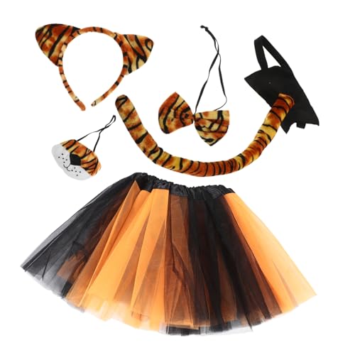 minkissy Satz Tiger-Stirnband Halloween tierische stirnbänder Halloween-Tiger-Stirnband Karnevalskostüm Tigerkostüm Frackkostüm für Stirnbänder für Zootiere Stoff minkissy Satz Tiger-Stirnband Halloween tierische stirnbänder Halloween-Tiger-Stirnband Karnevalskostüm Tigerkostüm Frackkostüm für Stirnbänder für Zootiere Stoff von minkissy