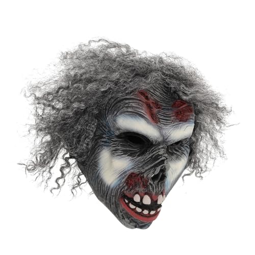minkissy Scary Halloween Vollkopf Cosplay Kopfhaube Gruseliges Kostüm Halloween Party Deko für Erwachsene minkissy Scary Halloween Vollkopf Cosplay Kopfhaube Gruseliges Kostüm Halloween Party Deko für Erwachsene von minkissy