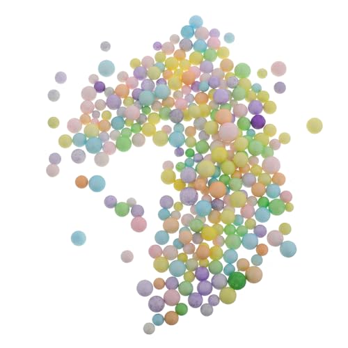 minkissy Schaumpartikel Bunte Schaumkugeln als Sofafüllung Weiche Sichere Sitzkissenfüllung für DIY Kissen Vielseitig Angenehm Texturreich für Entspannung und Partydeko von minkissy