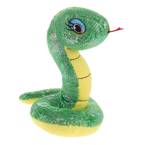 minkissy Schlange Plüschspielzeug für Jahr der Schlange Realistisches Gefülltes Schlangen Maskottchen für Halloween Bildung und Spaß minkissy Schlange Plüschspielzeug für Jahr der Schlange Realistisches Gefülltes Schlangen Maskottchen für Halloween Bildung und Spaß von minkissy