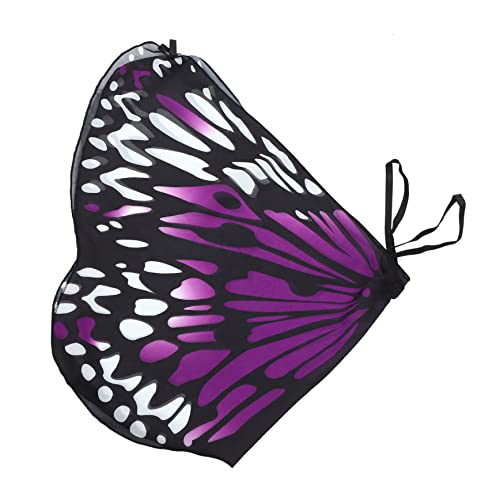 minkissy Schmetterlingsflügel Schal Schmetterlingsflügel Umhang Schickes Strandtuch Schmetterlingsflügel Umhang Flügel Schal Schmetterlings Umhang Umhänge Für Mädchen von minkissy