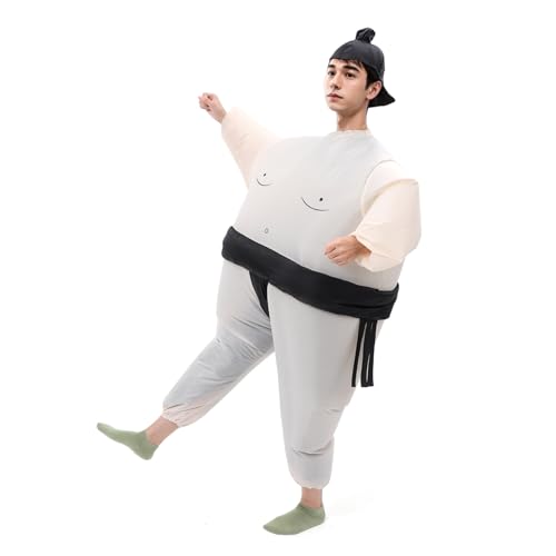 minkissy Schwarze Sumo-Tanz-Requisiten für aufblasbare Anzüge aufblasbare Kostüme Aufblasbares Herrenkostüm Aufblasbares Kostüm Polyester minkissy Schwarze Sumo-Tanz-Requisiten für aufblasbare Anzüge aufblasbare Kostüme Aufblasbares Herrenkostüm Aufblasbares Kostüm Polyester von minkissy