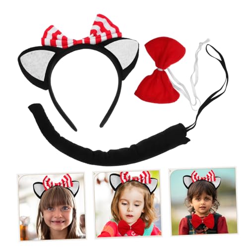 minkissy Schwarzes Katzenohren Stirnband Set mit und Schleife Weiches Cosplay Kostüm für Vielseitig für Halloween Bühnenauftritte und Partys Pflegeleicht und Langlebig minkissy Schwarzes Katzenohren Stirnband Set mit und Schleife Weiches Cosplay Kostüm für Vielseitig für Halloween Bühnenauftritte und Partys Pflegeleicht und Langlebig von minkissy