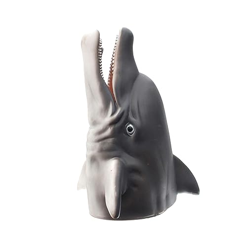 minkissy Simulation Delfin Handpuppe Lustiges Rollenspiel für Kreatives Fördert Vorstellungskraft und Interaktion aus Sicherem Material von minkissy