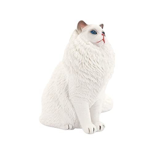minkissy Simulation Katzenmodell Realistische Kunststoffkatze für Dekoration für Kawaii Katzenfigur für Zuhause und Lernzwecke minkissy Simulation Katzenmodell Realistische Kunststoffkatze für Dekoration für Kawaii Katzenfigur für Zuhause und Lernzwecke von minkissy