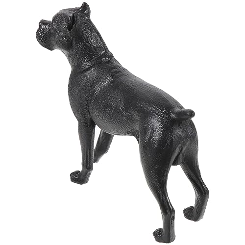 minkissy Simulation Realistische Hundefigur Künstliche Hundeornament Figur Lernspielzeug für Dekoratives Modell für Tierwissen und Kognitive Entwicklung von minkissy