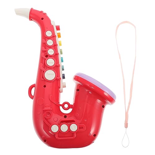 minkissy Simulation Saxophon für Imitation Musikinstrument mit Bunten Tasten Pädagogisches zur Musikförderung Tragbar und Leicht zu Bedienen für Frühes Lernen und Kreative minkissy Simulation Saxophon für Imitation Musikinstrument mit Bunten Tasten Pädagogisches zur Musikförderung Tragbar und Leicht zu Bedienen für Frühes Lernen und Kreative von minkissy