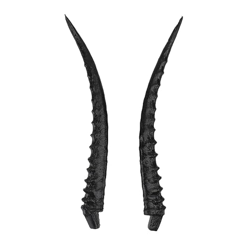 minkissy Simulierte Teufelshörner DIY Kopfschmuck aus Robustem Material Realistisches Horn Haarreif für Halloween Karneval Kostüm Party Zubehör minkissy Simulierte Teufelshörner DIY Kopfschmuck aus Robustem Material Realistisches Horn Haarreif für Halloween Karneval Kostüm Party Zubehör von minkissy