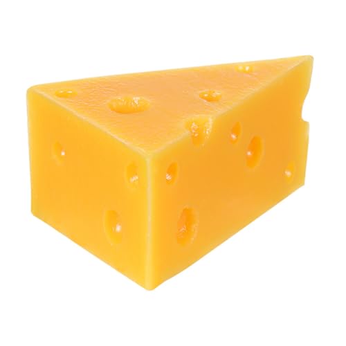minkissy Simuliertes Käsemodell aus Harz Realistisches Dekoratives Fake Käse Accessoire für Küche Bäckerei und Fotografie für Miniatur Hausdekorationen und DIY Szenen minkissy Simuliertes Käsemodell aus Harz Realistisches Dekoratives Fake Käse Accessoire für Küche Bäckerei und Fotografie für Miniatur Hausdekorationen und DIY Szenen von minkissy