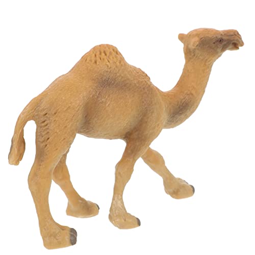 minkissy Simuliertes Kamelmodell aus Dekorative Kamelfigur für Schreibtisch Lebensechte Kamelspielzeug Figur als für Fotorequisite für Besondere Anlässe von minkissy
