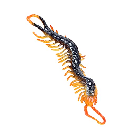 minkissy Simuliertes Scolopendra aus Sicherem Plastik Realistisches Statisches Künstliches Modell Lustiges Party für Scherzartikel von minkissy
