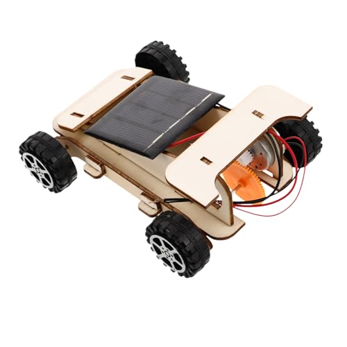 minkissy Solarauto-Spielzeug Zum Montieren Solarmodellauto Zum Zusammenbauen Für Junge Mädchen Wissenschaftliches Experimentier-Spielzeug Lernspielzeug Für Junge Mädchen Zum Bauen von minkissy