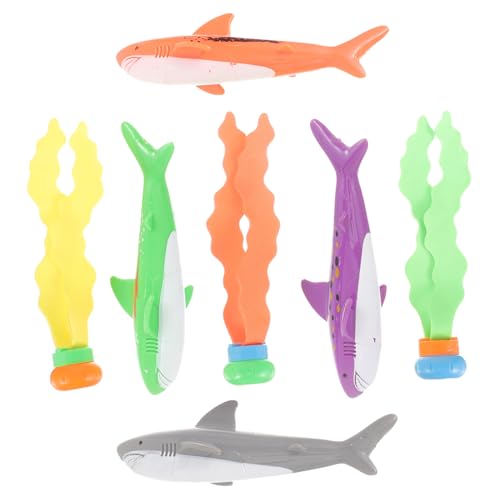 minkissy Sommer Poolspielzeug Teilig Bunte Taucher Spielzeuge mit Fisch und Seegras Kinderfreundlich Sicher Kompakt für Schwimmbad Badewanne und Tauchspiele minkissy Sommer Poolspielzeug Teilig Bunte Taucher Spielzeuge mit Fisch und Seegras Kinderfreundlich Sicher Kompakt für Schwimmbad Badewanne und Tauchspiele von minkissy