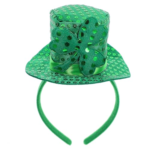 minkissy Kleeblatt Hut Stirnband St Patricks Day Haar Zubehör Frauen Dekorative Party minkissy Kleeblatt Hut Stirnband St Patricks Day Haar Zubehör Frauen Dekorative Party von minkissy