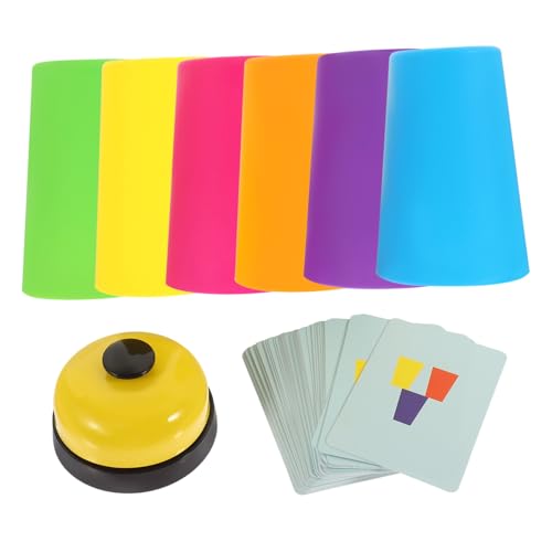 minkissy Stapelturm Becherspiel für Pädagogisches Stapelspielzeug Farbenfrohes Motorikspielzeug für Eltern Junge Mädchen Spiele Fördert Reaktionsgeschwindigkeit und Lernfähigkeit minkissy Stapelturm Becherspiel für Pädagogisches Stapelspielzeug Farbenfrohes Motorikspielzeug für Eltern Junge Mädchen Spiele Fördert Reaktionsgeschwindigkeit und Lernfähigkeit von minkissy