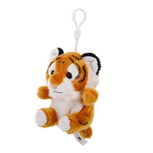 minkissy Stofftiere für Babys Stofftier Tiger ausgestopfter Tigerplüsch Zoofreunde Plüsch-Tiger Kuscheltiere Masse Tiger Zoo Tiere kleines Tiger-Stofftier PP Baumwolle minkissy Stofftiere für Babys Stofftier Tiger ausgestopfter Tigerplüsch Zoofreunde Plüsch-Tiger Kuscheltiere Masse Tiger Zoo Tiere kleines Tiger-Stofftier PP Baumwolle von minkissy