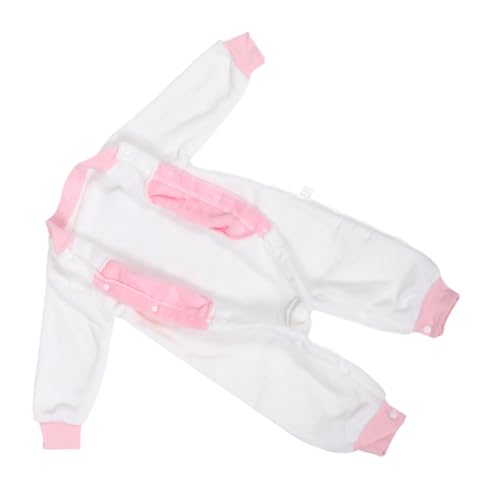 minkissy -Strampler Babykleidung Fleece-Overall -Schlafanzüge Neugeborene Kleidung Hasenkostüm Kleinkind -Schneeanzug Häschen-Halloween-Kostüm Kuhkostüm Kleinkind Flanell von minkissy