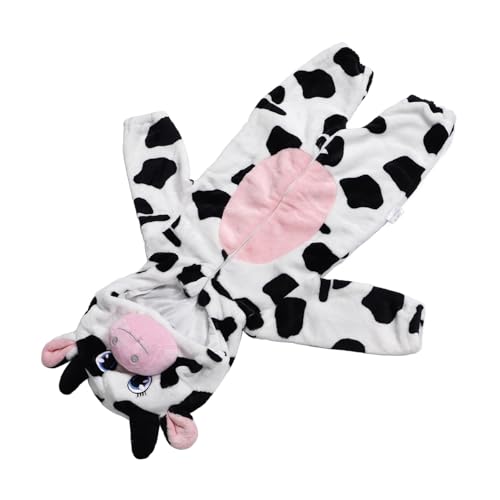 minkissy Strampler Halloween Kuhkostüm Halloween Partykostüm Kuhkostüm Halloween Tierkostüm Tierkostüm Für Kuhkostüm Requisite Kuhkostüm Flanell von minkissy