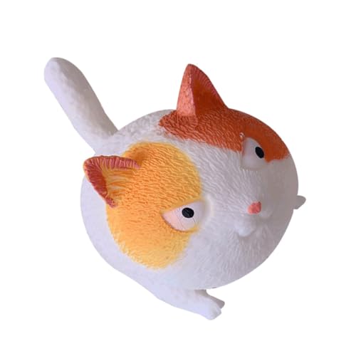 minkissy Stresslösendes Katze Form Niedliches Weiches Antistress katzenspielzeug für Simulation Tier zur Aggressionsbewältigung und Entspannung minkissy Stresslösendes Katze Form Niedliches Weiches Antistress katzenspielzeug für Simulation Tier zur Aggressionsbewältigung und Entspannung von minkissy