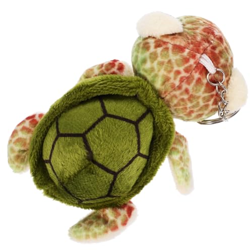 minkissy Süßer Plüsch Schildkröten Schlüsselanhänger Dekorativer Taschenanhänger Leuchtenden Farben Vielseitig Einsetzbar für Schlüssel oder Handtaschen von minkissy