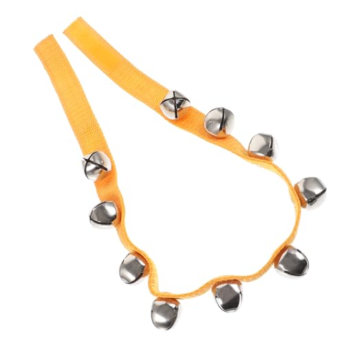 minkissy Tanzglocken Teilig Verstellbares Glockenarmband und Knöchelband mit Klarem Robustes Percussion Instrument für Kreative Musik und Tanzaufführungen für Kinderpartys minkissy Tanzglocken Teilig Verstellbares Glockenarmband und Knöchelband mit Klarem Robustes Percussion Instrument für Kreative Musik und Tanzaufführungen für Kinderpartys von minkissy