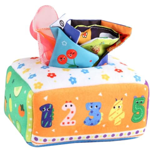 minkissy Taschentuchbox für Junge Mädchen Sensorisches Lernspielzeug mit Bunten Cartoon Motiven Langlebig Geruchsfrei Fördert Logisches Denken und Feinmotorik Geeignet für Kleinkinder und minkissy Taschentuchbox für Junge Mädchen Sensorisches Lernspielzeug mit Bunten Cartoon Motiven Langlebig Geruchsfrei Fördert Logisches Denken und Feinmotorik Geeignet für Kleinkinder und von minkissy