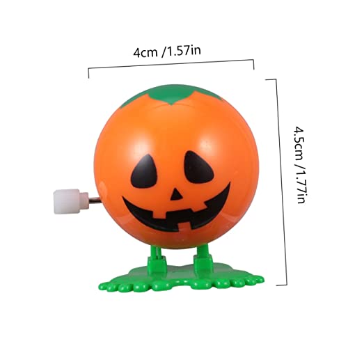 minkissy Teiliges Aufzieh Springende Halloween Kürbisse aus Robustem Farbintensiv Orange für Jahre Koordination und Fantasie Perfektes Halloween Mitgebsel von minkissy