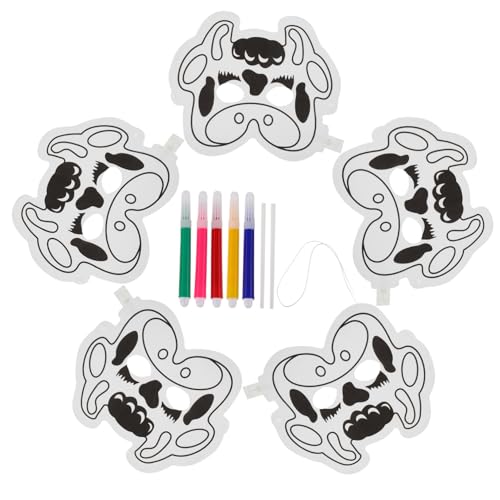 minkissy Teiliges DIY Tiermasken für Aufblasbare Weiße Blanko Masken aus Sicheren Materialien zum Bemalen und Kreativen Gestalten Langlebig für Rollenspiele und Kostümpartys minkissy Teiliges DIY Tiermasken für Aufblasbare Weiße Blanko Masken aus Sicheren Materialien zum Bemalen und Kreativen Gestalten Langlebig für Rollenspiele und Kostümpartys von minkissy