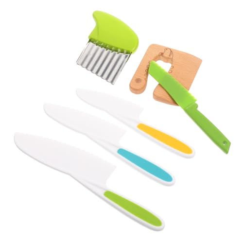 minkissy Teiliges Holz küchenspielzeug mit Kindersicherem Messer und Niedlichem Hirschmotiv Natürlicher Holzschnitt für Kleinkinder Fördert Spielerisch Obst und Gemüse Ungiftig Stabil und von minkissy