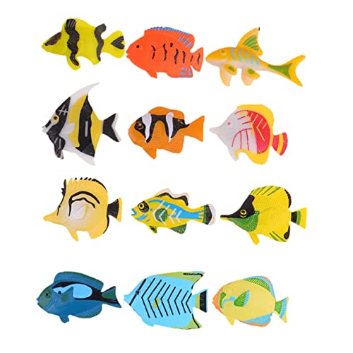 minkissy Teiliges Set Realistische Tropische Fischmodelle Simuliertes Kinderspielzeug Lebensechte Tierfiguren für Katzen Spielspaß minkissy Teiliges Set Realistische Tropische Fischmodelle Simuliertes Kinderspielzeug Lebensechte Tierfiguren für Katzen Spielspaß von minkissy