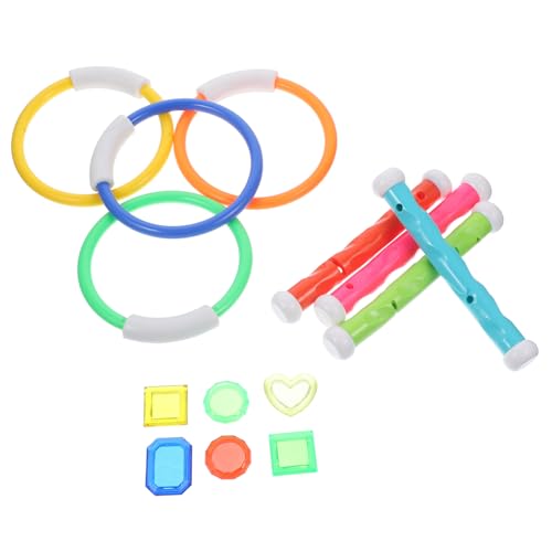 minkissy Teiliges Tauchspielzeug mit Tauchringen Tauchsteinen und Tauchstäben Leichtes Robustes Pool Wasserspielzeug für Sommer Schwimmbad Sicher Tragbar und Sonnenschutzbeständig minkissy Teiliges Tauchspielzeug mit Tauchringen Tauchsteinen und Tauchstäben Leichtes Robustes Pool Wasserspielzeug für Sommer Schwimmbad Sicher Tragbar und Sonnenschutzbeständig von minkissy