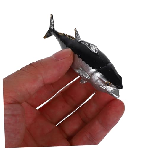 minkissy Thunfisch Modell Thunfisch Figur Realistische Fischmodelle Gefälschter Thunfisch Simulierter Fisch Meerestierfiguren Simulationsfisch Simulationstierfiguren von minkissy
