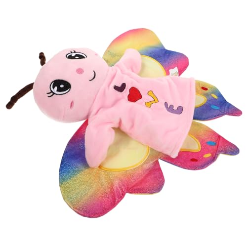 minkissy Tierische Handpuppe aus Plüsch Niedlicher Schmetterling für Interaktives zum Geschichtenerzählen Perfektes für Geburtstagsfeiern und Kreative Rollenspiele minkissy Tierische Handpuppe aus Plüsch Niedlicher Schmetterling für Interaktives zum Geschichtenerzählen Perfektes für Geburtstagsfeiern und Kreative Rollenspiele von minkissy
