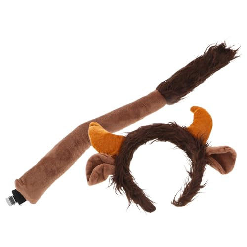 minkissy Tierisches Stirnband Set mit Schwarzen Kuhohren und Realistisches Cosplay Accessoire für Halloween Weihnachten und Mottopartys Vielseitig Tragbar Detailgetreu Gestaltet Einfache minkissy Tierisches Stirnband Set mit Schwarzen Kuhohren und Realistisches Cosplay Accessoire für Halloween Weihnachten und Mottopartys Vielseitig Tragbar Detailgetreu Gestaltet Einfache von minkissy