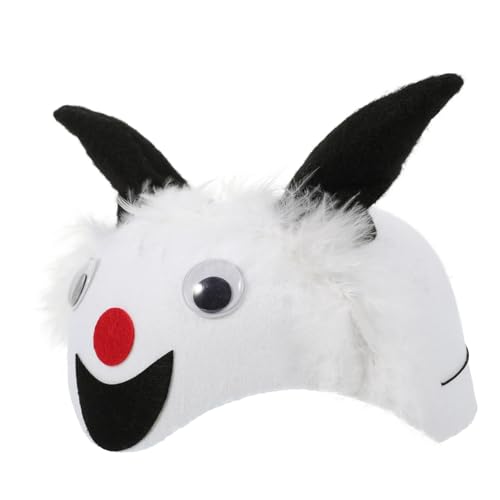 minkissy Tierkostüm Mütze Schaf Design Weiches Cosplay Tierhut für Geburtstag Karneval Halloween Festlich Dekorativ minkissy Tierkostüm Mütze Schaf Design Weiches Cosplay Tierhut für Geburtstag Karneval Halloween Festlich Dekorativ von minkissy