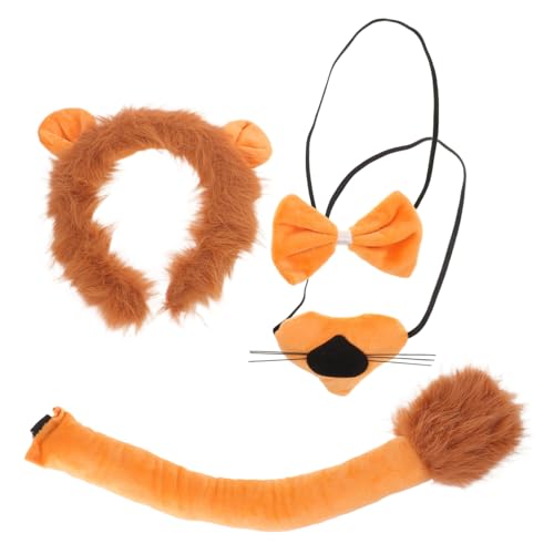 minkissy Tierkostüm mit Stirnband und Realistisches Tier Cosplay für Halloween Dschungel Mottoparty Langlebiges Bequemes Verkleidungszubehör minkissy Tierkostüm mit Stirnband und Realistisches Tier Cosplay für Halloween Dschungel Mottoparty Langlebiges Bequemes Verkleidungszubehör von minkissy