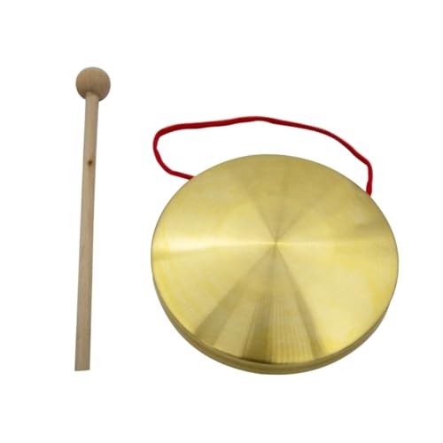 minkissy Traditionelles Chinesisches Gong Percussion Instrument mit Schlägel Handlich Laut mit Trageschlaufe Kreatives Musikinstrument für Ab Jahren Geeignet für Feiern und Events minkissy Traditionelles Chinesisches Gong Percussion Instrument mit Schlägel Handlich Laut mit Trageschlaufe Kreatives Musikinstrument für Ab Jahren Geeignet für Feiern und Events von minkissy