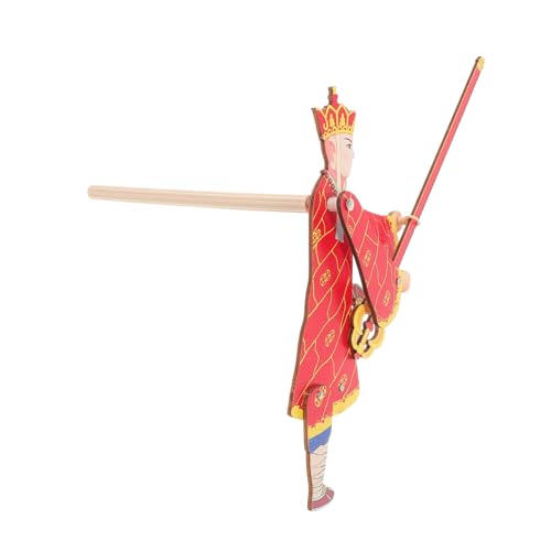 minkissy Traditionelles Chinesisches Holzschattenpuppenspielzeug Handgefertigt Robustes Puppen Kit für Kulturelles Bastelspielzeug Die Reise nach Westen Geeignet für Vorschule und von minkissy