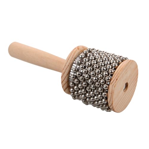 minkissy Tragbares Cabasa Spielzeuginstrument Kognitives Musikinstrument für Hochwertigem Holz für Musikspiel und Kreative Drinnen und Draußen minkissy Tragbares Cabasa Spielzeuginstrument Kognitives Musikinstrument für Hochwertigem Holz für Musikspiel und Kreative Drinnen und Draußen von minkissy