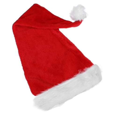 minkissy Überlange Weihnachtsmütze Santa Hut Komfortabel Weichstoff für Kostüm Zubehör Jungen Mädchen minkissy Überlange Weihnachtsmütze Santa Hut Komfortabel Weichstoff für Kostüm Zubehör Jungen Mädchen von minkissy