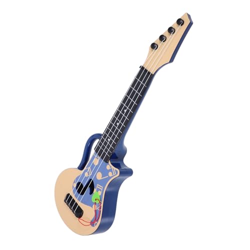 minkissy Ukulele Gitarre Musikinstrument Kindgerechtes Leicht Spielbares Lernspielzeug für Mädchen und Jungen Musikalisches Montessori Instrument Handliche Frühe Musikalische von minkissy