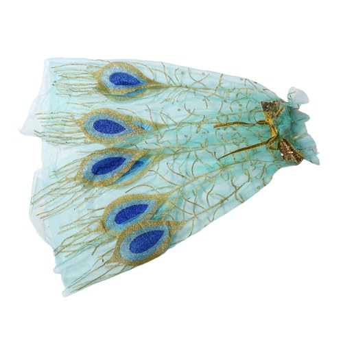minkissy Umhang aus Federnetz bunter Prinzessinnenmantel Vogelanzug-Umhang Umhänge für Leichtes Cape Aufführungs Cape Umhang für Kleinkinder -Mädchen-Umhang Nylon Light Green minkissy Umhang aus Federnetz bunter Prinzessinnenmantel Vogelanzug-Umhang Umhänge für Leichtes Cape Aufführungs Cape Umhang für Kleinkinder -Mädchen-Umhang Nylon Light Green von minkissy