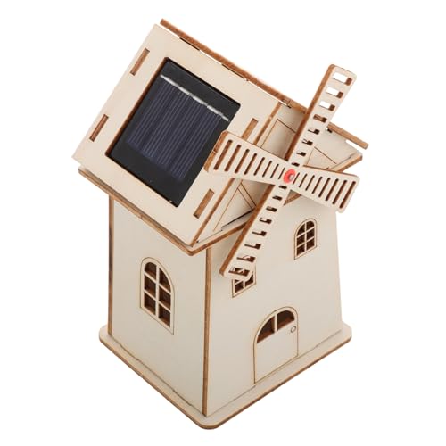 minkissy Solarbetriebene Holz Windmühle für Kinder Selbstgemacht Wissenschaftsmodell Unbemaltes Bastelset Kreatives Lernspielzeug für Spannende Experimente minkissy Solarbetriebene Holz Windmühle für Kinder Selbstgemacht Wissenschaftsmodell Unbemaltes Bastelset Kreatives Lernspielzeug für Spannende Experimente von minkissy